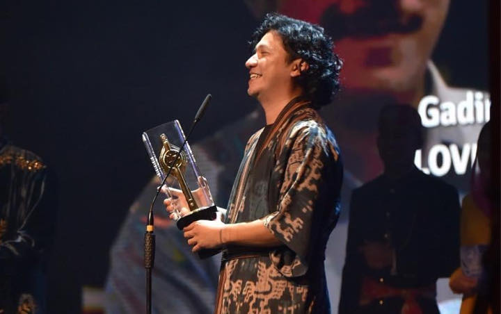 FFI 2018: Teriak Kegirangan, Gading Marten Menang Aktor Terbaik di Piala Citra