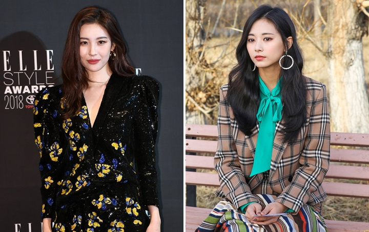 MAMA 2018: Sunmi, Chaeyoung dan Tzuyu Twice Adu Cantik Kenakan Gaun Pink Mencolok