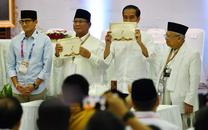 Tak Cantumkan Gelar Prabowo dan Sandiaga Uno di Iklan Pemilu 2019, Ini Penjelasan KPU
