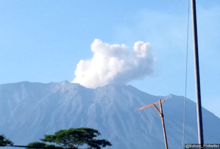 Gunung Agung Meletus Juli 2018, Video Awan Panas Bikin Heboh Media Sosial