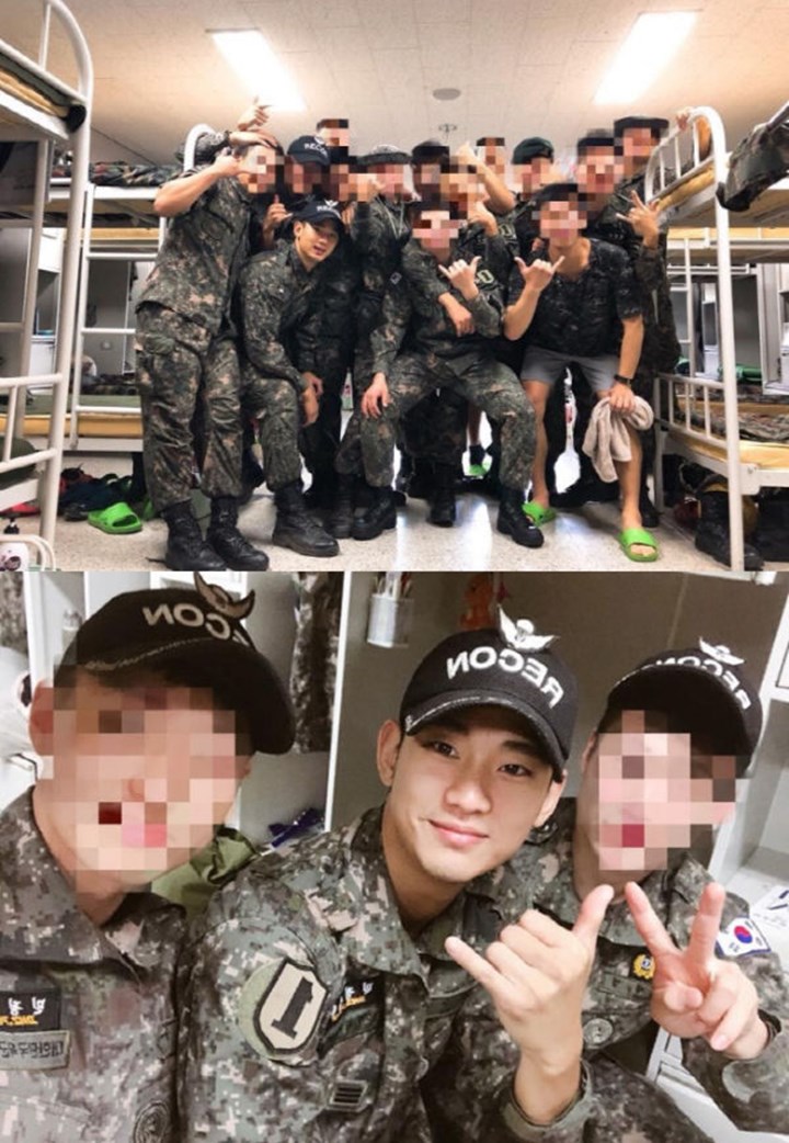 Beri Kabar Terbaru dari Kamp Militer, Kim Soo Hyun Lakukan Ini untuk Rekan-Rekan Tentara
