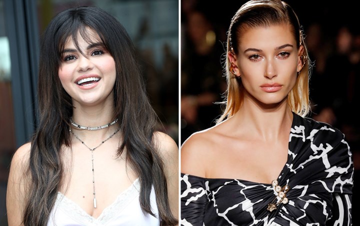 Selena Gomez dan Hailey Baldwin Pakai Baju Kembar, Mana Lebih Cantik?