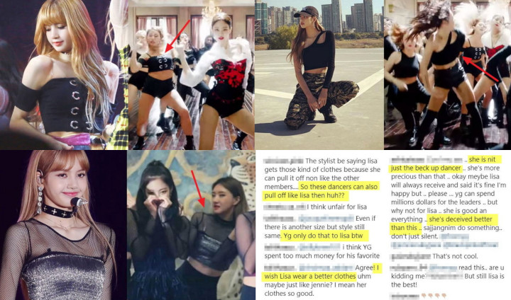 Lisa Black Pink Kedapatan Pakai Baju yang Sama dengan Dancer Jennie, YG Dikritik Fans