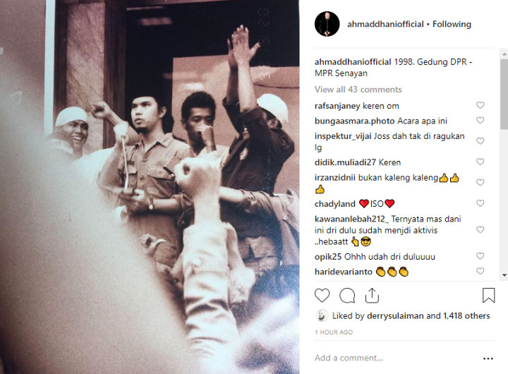 Tak Nyinyir Ahok Bebas Penjara, Ahmad Dhani Justru Minta 