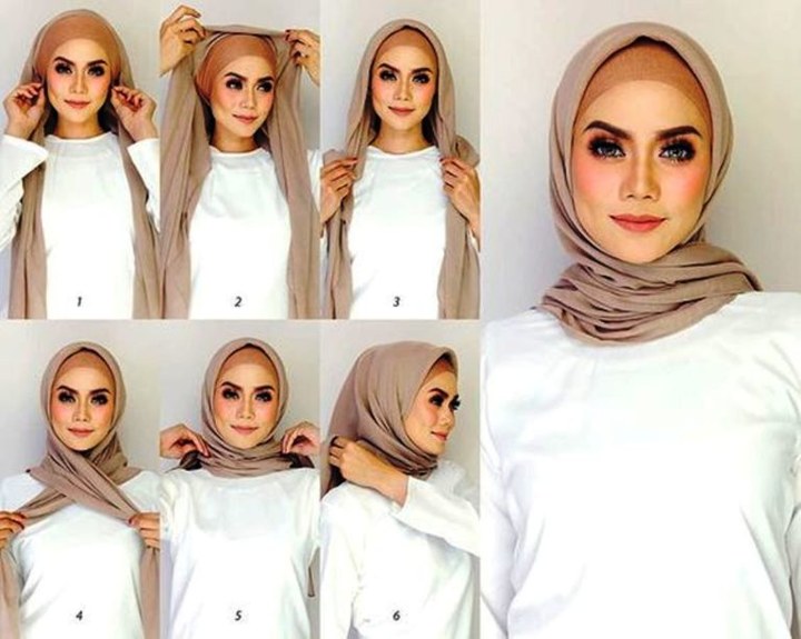 Tutorial Hijab ke Kondangan yang Simpel