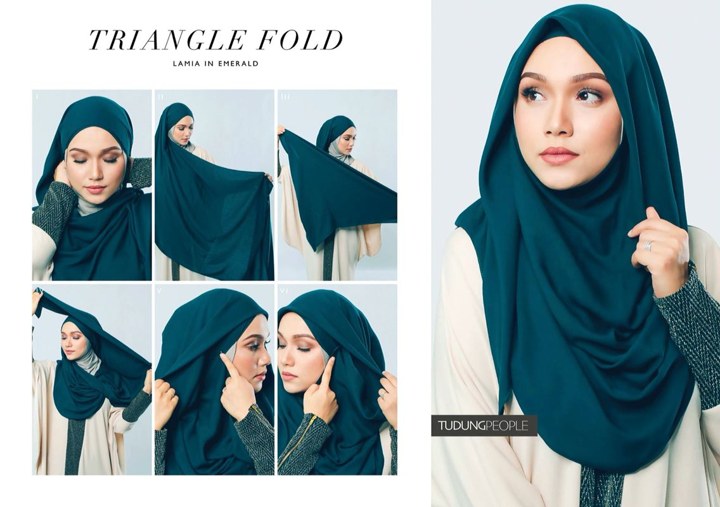 Tutorial Hijab Ruffle 