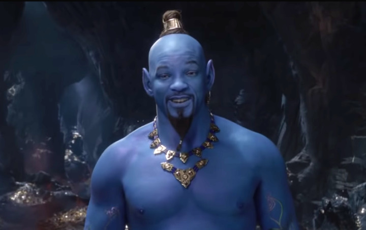 Tampilan Will Smith sebagai Jin Biru 'Aladdin' Tuai Kritik Gara-Gara Terlalu Menakutkan