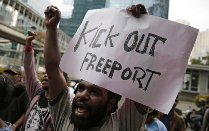 Nginap di Depan Istana Selama Sepekan Lebih, 40 Eks Pekerja Freeport Diamankan Polisi
