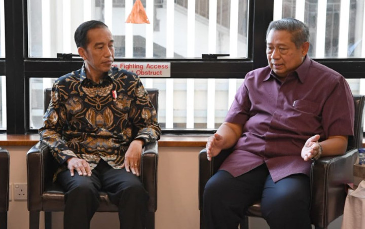 Luangkan Waktu Khusus Jenguk Ani Yudhoyono di Singapura, Apa yang Dibahas Jokowi dan SBY?