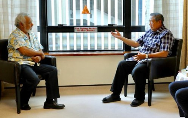 Begini Momen Haru Pertemuan SBY dan Mantan PM Timor Leste Xanana Gusmao Saat Jenguk Ani Yudhoyono