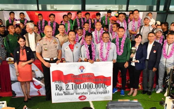 Timnas Indonesia U-22 Dijanjikan Bonus Rp 2,1 M Pasca Juarai Piala AFF 2019 untuk Pertama Kalinya