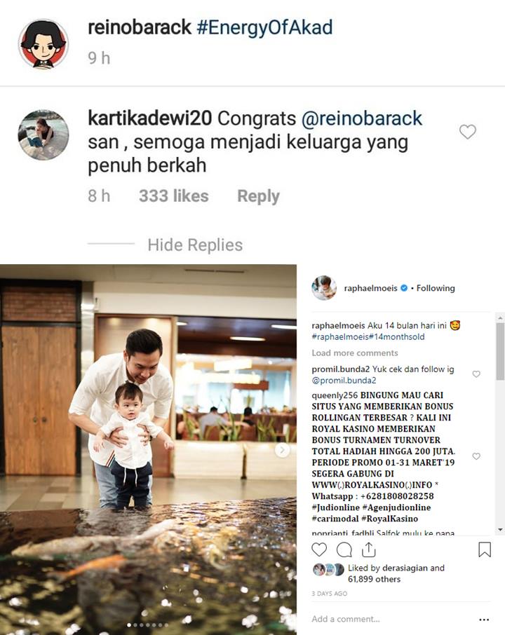 Adik Sandra Dewi Komentari Reino Barack Menikah