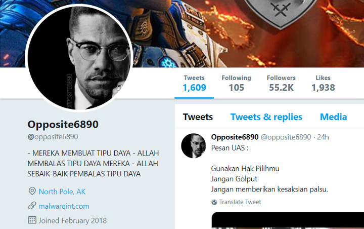 Pemilik Akun @opposite6890 Diburu Usai Tuding Polri Bentuk Tim Buzzer Untuk Menangkan Jokowi