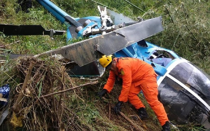 Helikopter yang Jatuh di Tasikmalaya Sempat Berputar-Putar untuk Mendarat Darurat