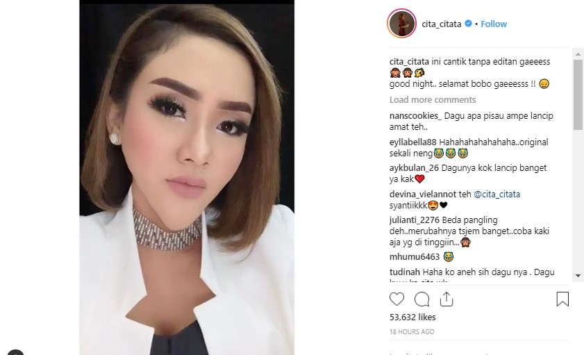 Calon Istri Ajun Perwira Dipuji Mirip Tantri Kotak Cita 