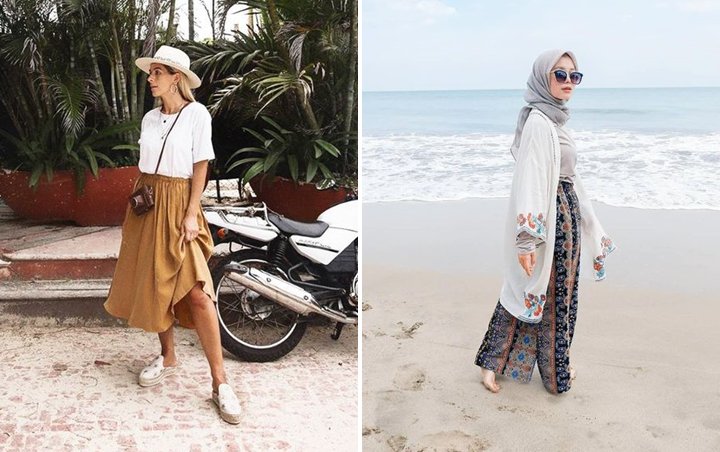 12 Inpirasi Outfit  yang Cocok untuk ke  Pantai  Penampilan 