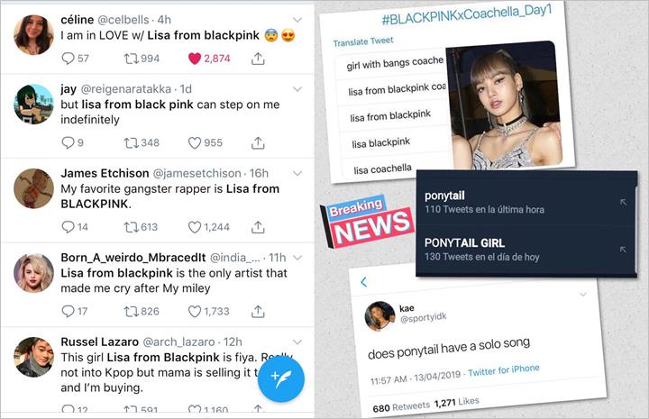 Lisa Black Pink Curi Perhatian Netter Sedunia Usai Tampil di Coachella, Dapat Julukan Baru Ini