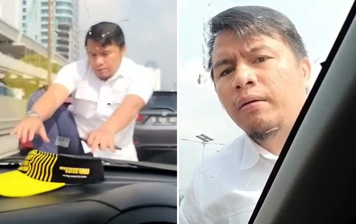 Polisi Tangkap Pengemudi Arogan yang Ngamuk dan Naik ke Kap Mobil di Jalan Tol Pancoran
