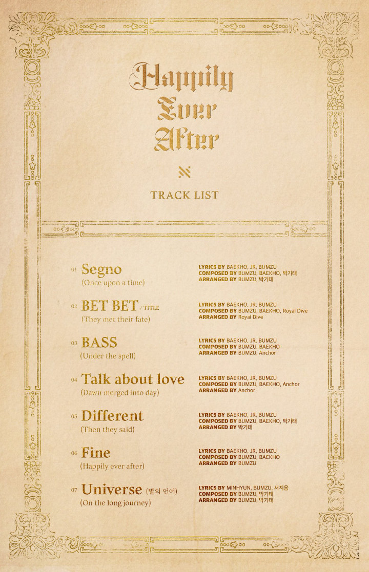 NU\'EST Rilis Tracklist Comeback \'Happily Ever After\', Penulis Liriknya Bikin Fans Melongo