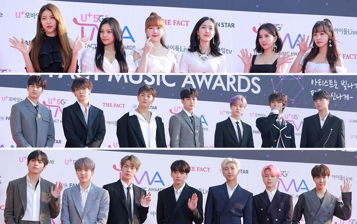 The Fact Music Awards 2019: G-Friend, iKON Raih Artist of the Year, BTS Tak Perform