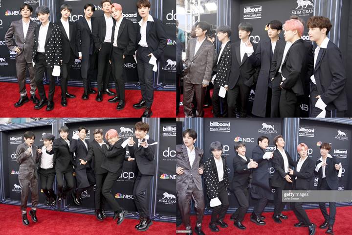 Billboard Music Awards 2019: Penampilan Ganteng BTS Sukses Hebohkan Red Carpet 2