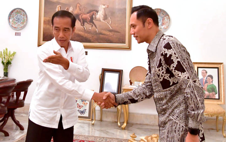 Punya Arti Khusus, Ini Makna 2024 pada Pelat Mobil yang Digunakan AHY saat Bertemu Jokowi