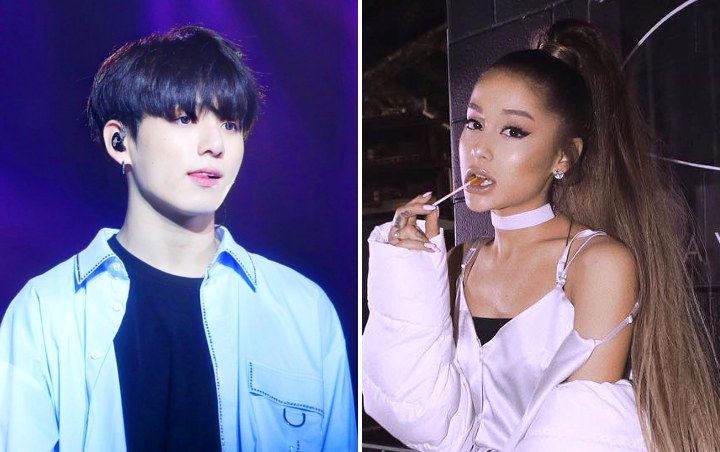 Fans Ribut Debatkan Foto Jungkook BTS dan Ariana Grande Asli atau Editan