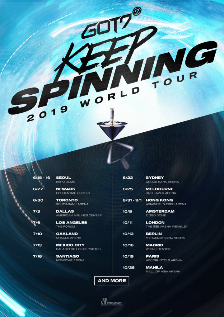  Umumkan Bakal Gelar World Tour, GOT7 Akhirnya Rilis Daftar Negara Untuk Konser \'Keep Spinning\'