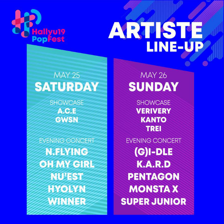 Konser K-Pop Terbesar Di Asia Tenggara \'Hallyu Pop Fest 2019\' Siap Digelar, Yuk Intip Line Up-nya