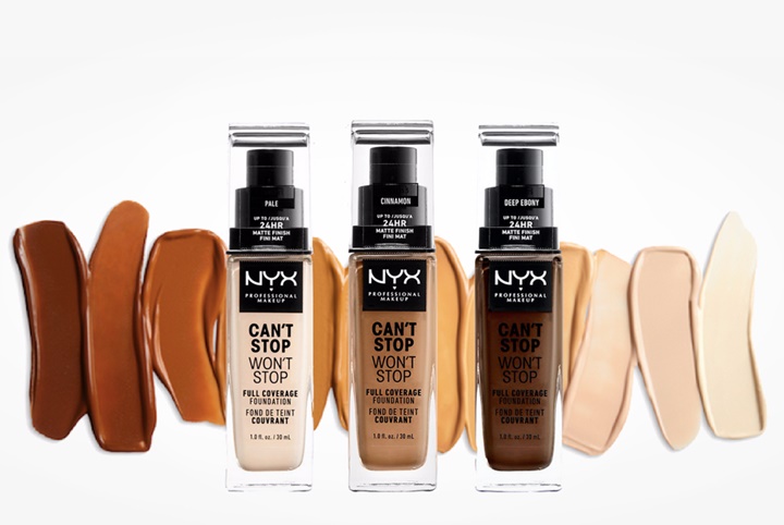 NYX Can’t Stop Won’t Stop Foundation Rp 250 Ribu