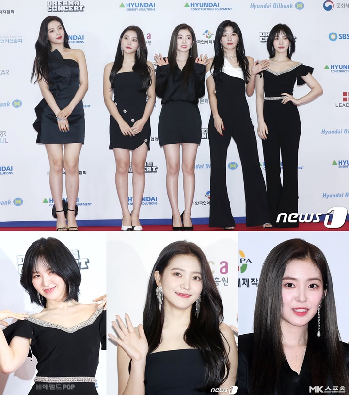 Red Velvet Cantik dan Seksi di Red Carpet Dream Concert 2019, Wendy Paling Curi Perhatian