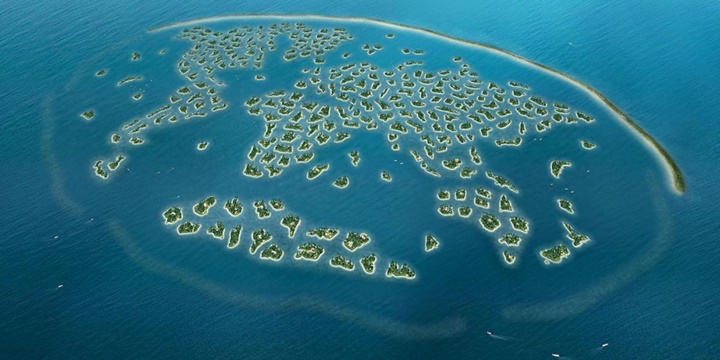 The World Islands di Dubai