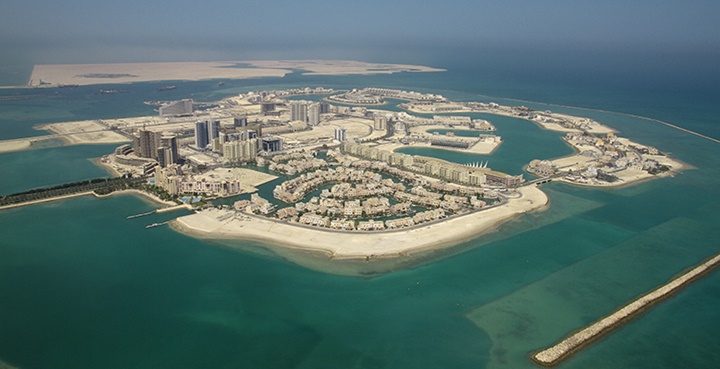 Amwaj Island di Bahrain, Teluk Persia