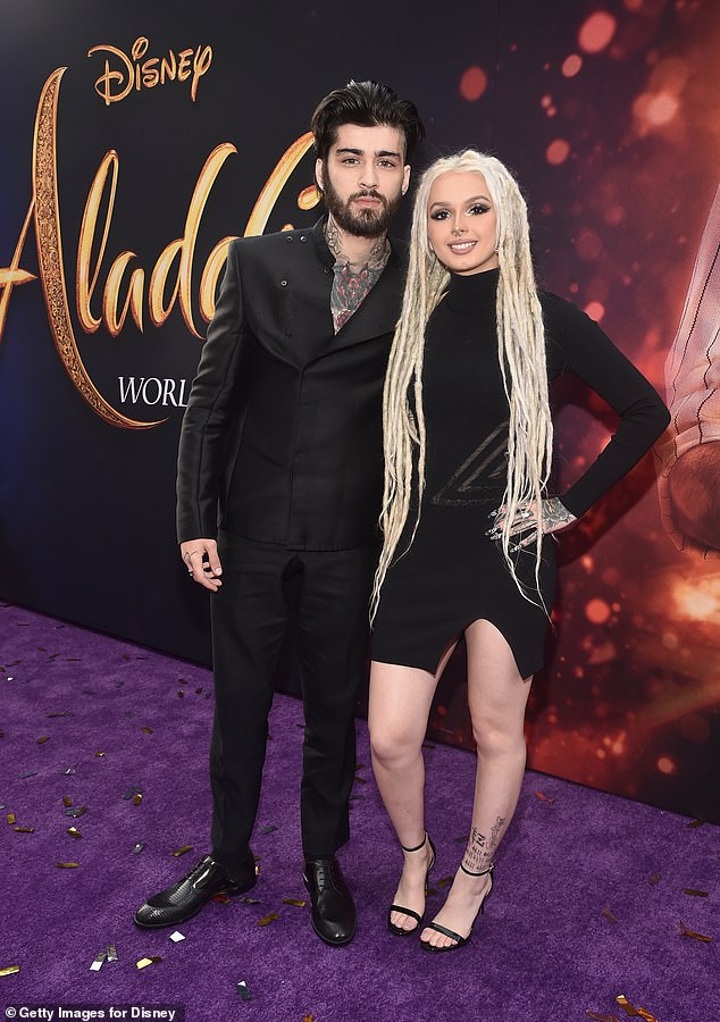 Gaya Brewok Zayn Malik di Premiere Film Aladdin Ini 