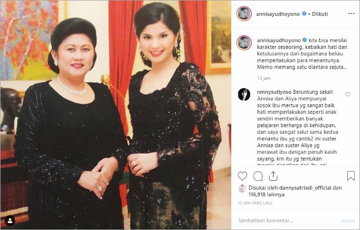 Kondisi Ani Yudhoyono Dikabarkan Memburuk, Anissa Pohan Minta Doa