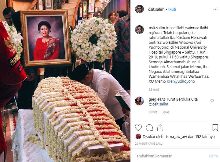 Suasana Duka Kepulangan Jenazah Ani Yudhoyono