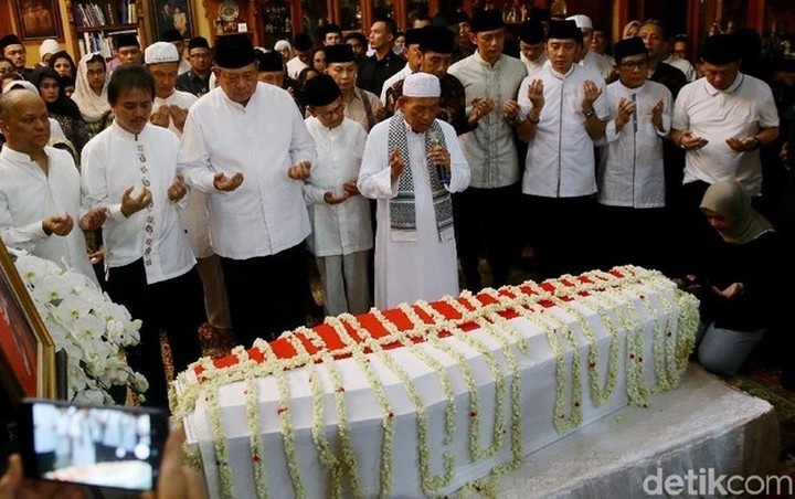 Pemakaman Ani Yudhoyono Dikawal 250 Personel Gabungan TNI-Polri 