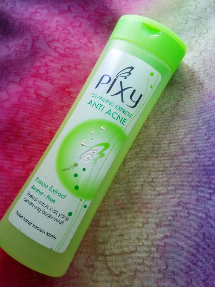 Pixy Cosmetics Cleansing Express Anti Acne, Toner Untuk Wajah Berjerawat yang Ampuh Atasi Komedo