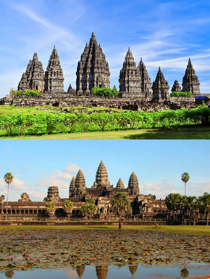 Candi Prambanan di Yogyakarta yang Mirip Banget dengan Angkor Wat di Kamboja
