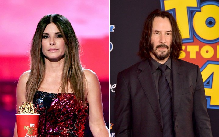 Sandra Bullock Sebut Keanu Reeves Terlalu Keren untuk Melajang