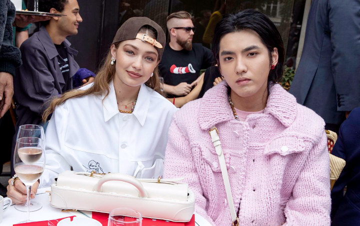 Gigi Hadid And Kris Wu Had Drinks At The Louis Vuitton Show