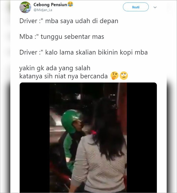 Heboh Video Pelanggan Maki Hingga Tampar Driver Ojol Karena Minta Dibuatkan Kopi, Ini Penjelasannya