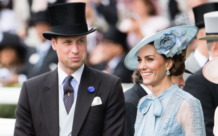 Ekspresi Kaku Kate Middleton dan Pangeran William di Pembaptisan Putra Meghan Markle Disorot
