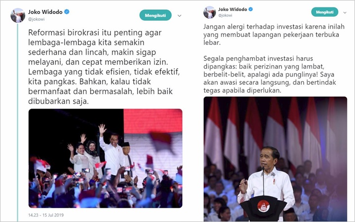 Jadi Prioritas di Periode 2, Jokowi Minta Rakyat Tak Alergi Dengan Investasi