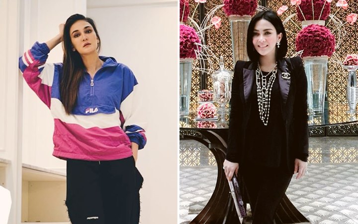 Luna Maya Imut Berponi, Gaya Syahrini Dewasa Bikin Reino Manja Nagih Disuapi Puding