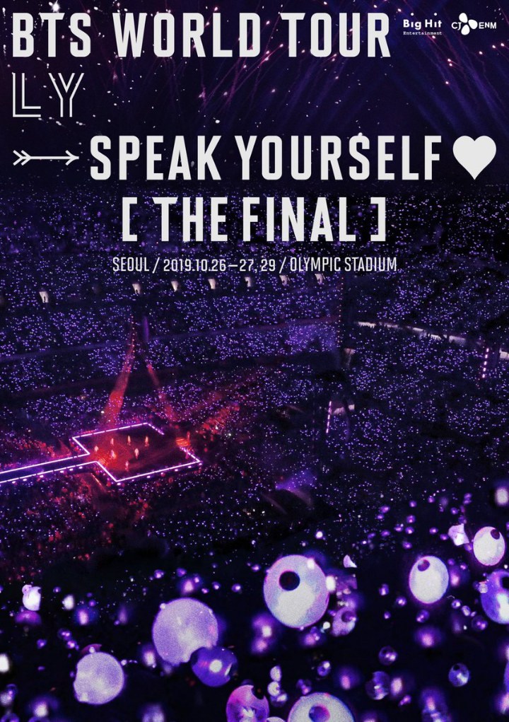 BTS Umumkan Pemberhentian Terakhir Dari Rangkaian Tur Konser \'Speak Yourself\'