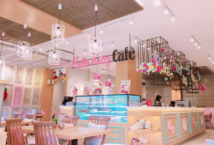 Hello Kitty Kafe di Pantai Indah Kapuk Ini Cocok Banget Buat Si Kecil Yang Feminim Abis