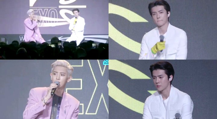 Sehun Kesal dan Tolak Sapa Fans di Showcase Debut EXO-SC