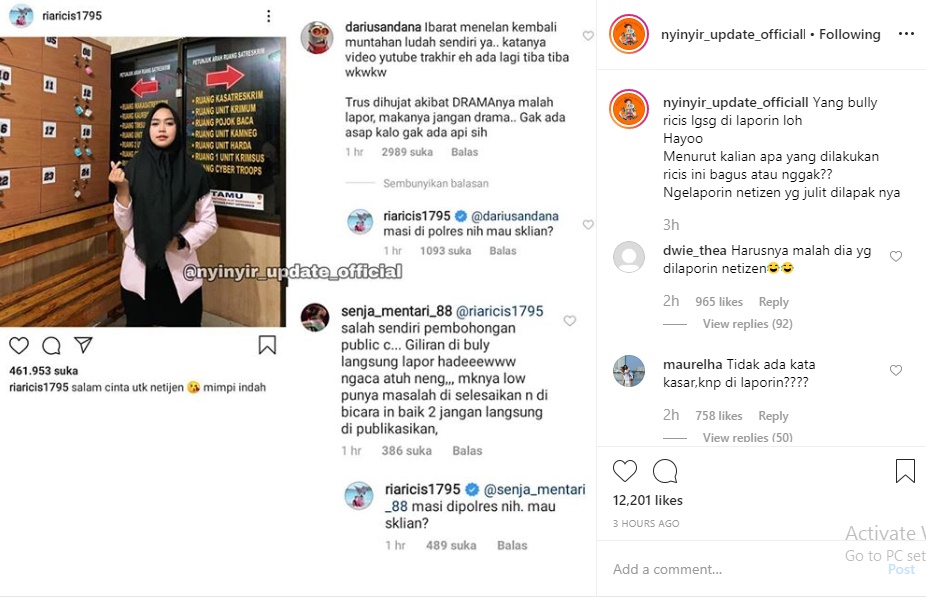 Ria Ricis Laporkan Haters Ke Polisi Pasca Drama \'Pamit\' YouTube, Netizen: Apanya Yang Dilaporin?