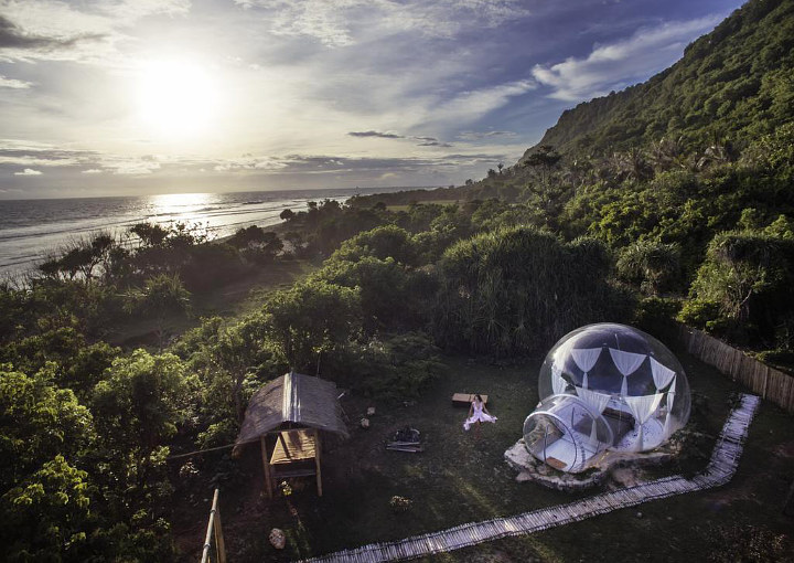 Enggak Perlu Jauh-jauh Mencoba Menginap Di Dalam Gelembung Karena Ada The Bubble Hotel Bali